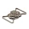 Dritz® Antique Silver Fashion Buckle with Rose Design